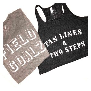 Two Charlie Southern Tees